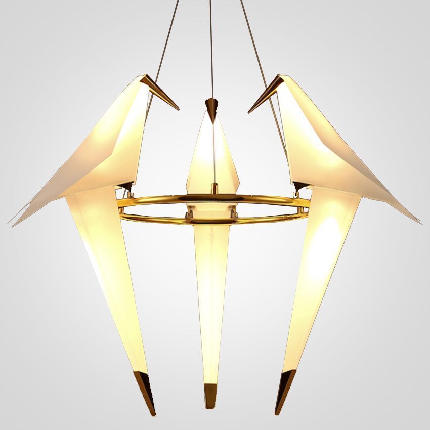 Подвесная светодиодная люстра Imperium Loft Origami Bird 75246-22