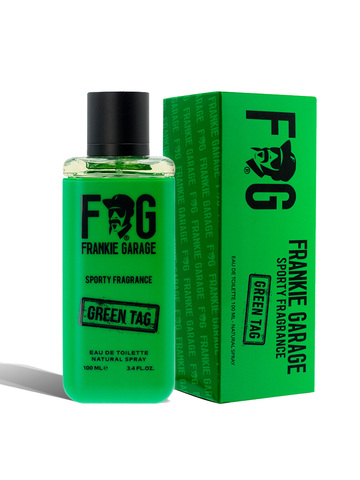 FRANKIE GARAGE SPORTY FRAGRANCE GREEN TAG men 100ml edt