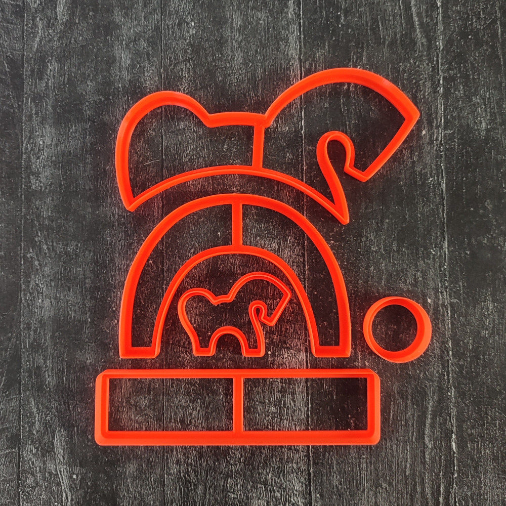 Лошадка 3D на колесах №1