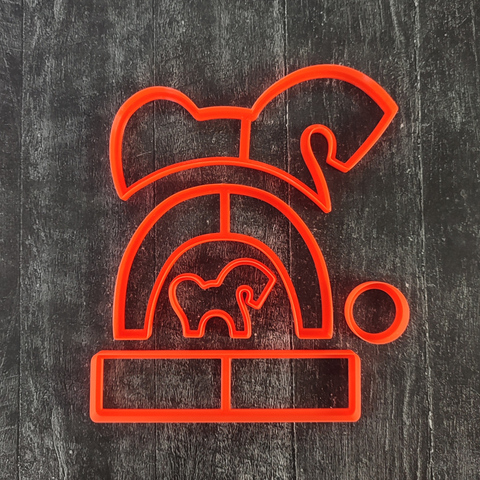 Лошадка 3D на колесах №1