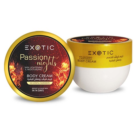 Exotic EX-33 Крем увлажняющий и осветляющий для тела  (G Passion Night)  250 ml