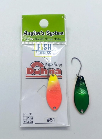 ТОП 1 Блесна Anglers System Dohna 3g цвет #51