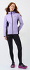 Премиальная куртка для лыж и зимнего бега Nordski Hybrid Warm 2.0 Lavender/Black W женская