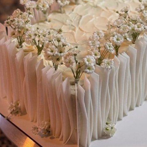 Вафельные Полоски для Торта, 1.5*10.5 см, набор 40 шт (вафельная бумага)