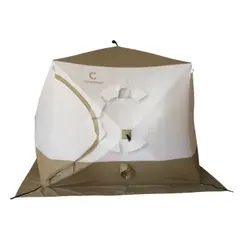 Зимняя палатка пятигранная Следопыт Premium (2,4х2,4 м, 3 слоя)