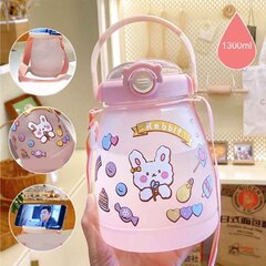 Бутылка 1300мл (розовая)