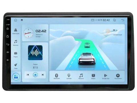 Магнитола Renault Duster (2021+) Android 11 6/128GB QLED DSP 4G модель CarHеaven RE-061TS18