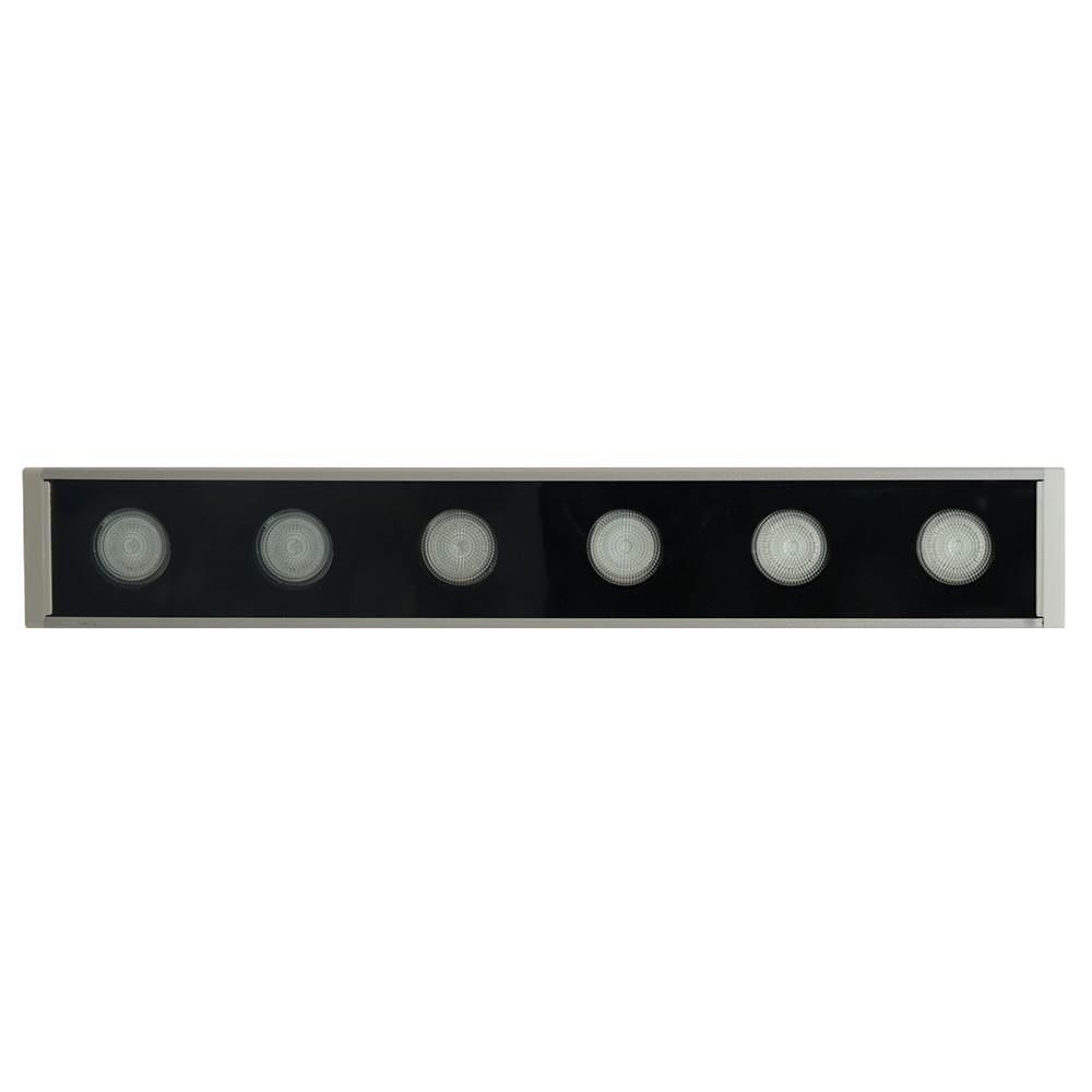 LL-893 Светодиодный линейный прожектор для подсветки стен, 2700K, 250*40*25mm, 6W DC24V, IP65 51564