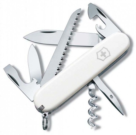 Нож складной Victorinox Camper, 91 mm White (1.3613.7R)