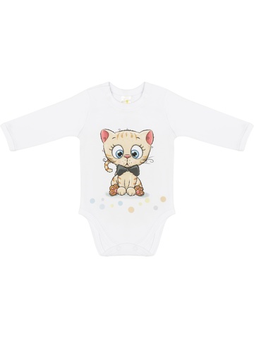 Боди с длинным рукавом "Наш Котик" Luxury Baby