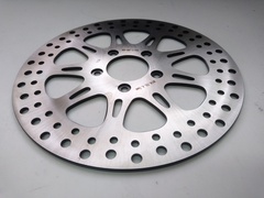 Диск тормозной передний  на Harley Davidson DYNA, SPORTSTER, SOFTAIL, TOURING / серый.