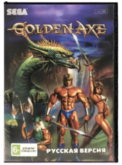 Картридж Golden Axe (SEGA, русская версия)