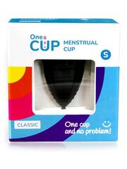 Черная менструальная чаша OneCUP Classic - размер S - 