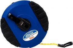 Рулетка геодезическая КОБАЛЬТ 30м x 13мм закрытый корпус (фибергласовая лента) (646-874)