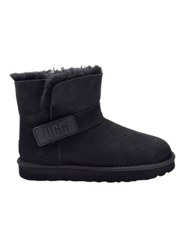 Ugg Mini Bailey Graphic Logo Suede Black