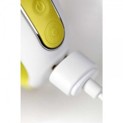 Желтый вибратор для точки G Satisfyer Vibes - Yummy Sunshine, 22 см