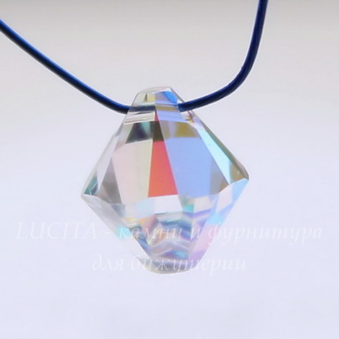6328 Подвеска Сваровски Биконус Crystal AB (8 мм) (Картинка)