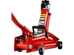 STAYER R-28 RED FORCE, 2 т, 130 - 350 мм, подкатной домкрат для легковых а/м, Professional (43153-2)