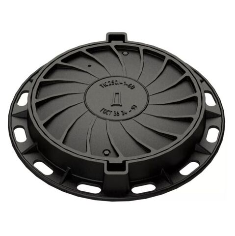 Люк чугунный, тип-Т  (С250), с запорным устройством, ВК, ГТС,  ТС