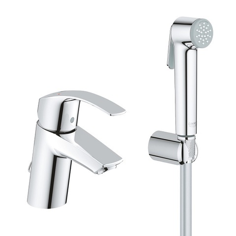 Смеситель для раковины с гигиеническим душем Grohe  23124002