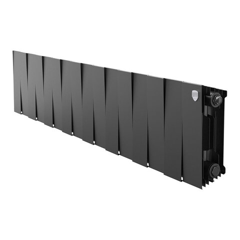 Royal Thermo PianoForte 200 Noir Sable, 16 секций - радиатор с подключением нижним правым