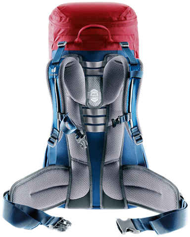 Картинка рюкзак туристический Deuter Fox 40 cranberry-steel - 2