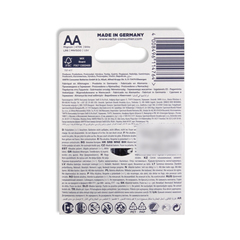 Батарейка VARTA Longlife Power Max Mignon 1.5V - LR6/AA 2 шт в блистере