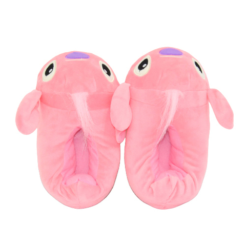 Тапки кигуруми Стич розовый