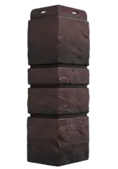 Угол наружный для фасадных панелей Burg, Тёмный