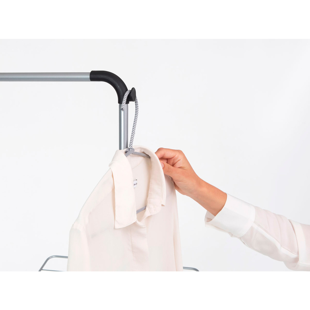 Сушилка напольная с перекладиной HangOn (25 м навески), Серый металлик, арт. 403545 - фото 7