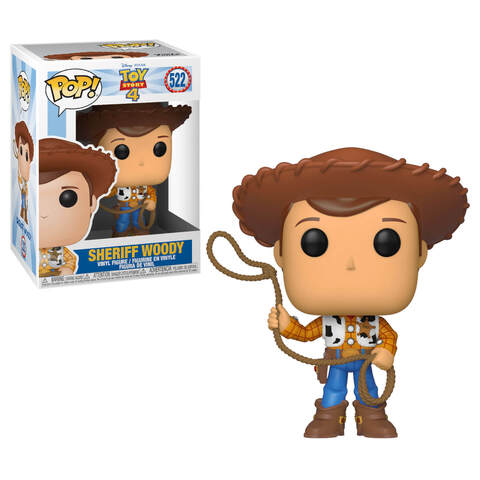 Funko POP! Disney. Toy Story 4: Sheriff Woody (522)