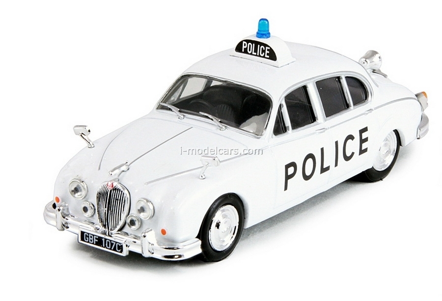 JAGUAR S TYPE POLICE ROYAUME UNI GREAT BRITAIN OLIEX 1/43 CARARAMA UK 