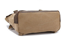 Рюкзак из кожи и хлопка BUG 388 Blue