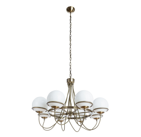 Люстра Arte Lamp Bergamo A2990LM-8AB