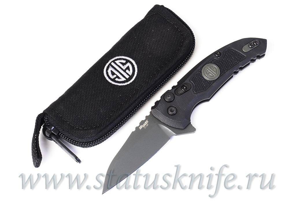 Нож Hogue SIG X1 MicroFlip Wharncliffe 16162 CPM-154