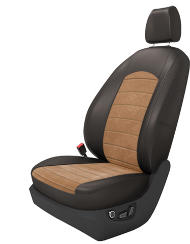 Авточехлы правый руль на 2 ряда (на заказ)