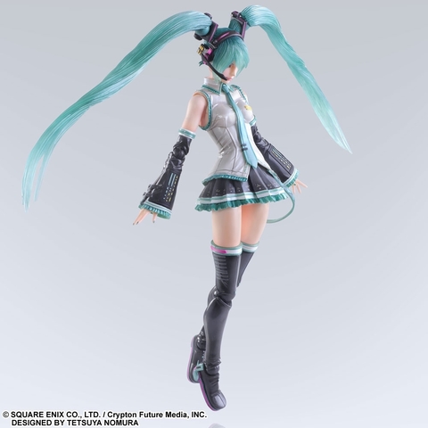 Мику Хацунэ фигурка певицы (копия) — Miku Hatsune Vocaloid Play Arts Kai (copy)