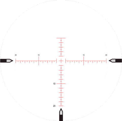 NightForce NXS 5,5-22x50 ZeroStop-.250 MOA-MOAR (C433)