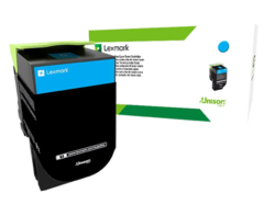 Картридж для принтеров Lexmark CS310/410/510 голубой (cyan). Ресурс 3000 стр (70C8HCE)