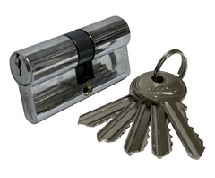 Механизм цилиндровый (5 ключей) V80 (35х45)-5 CP (хром)