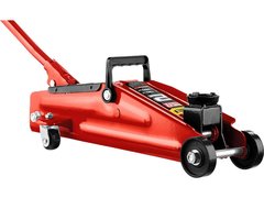 STAYER R-28 RED FORCE, 2 т, 130 - 350 мм, подкатной домкрат для легковых а/м, Professional (43153-2)