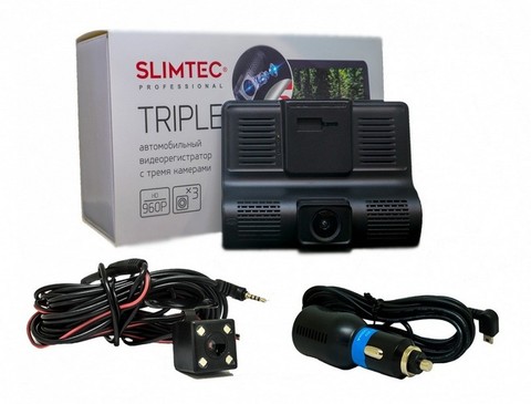 Видеорегистратор Slimtec Triple