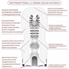 Мастурбатор Tenga U. S. Original Vacuum Cup Gentle