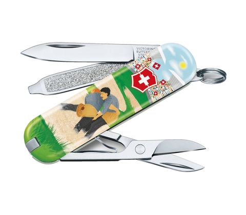 Складной нож-брелок Victorinox Classic Limited Edition 2020 Swiss Wrestling (0.6223.L2009) - Wenger-Victorinox.Ru