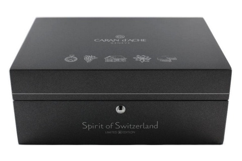 Ручка-роллер Caran d'Ache Spirit of Switzerland Silver LE (5070.051)