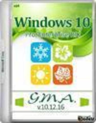 Windows 10 x64 Pro/Enterprise RS1 G.M.A. v.10.12.16 [2016, RUS]