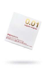 Супертонкий презерватив Sagami Original 0.01 - 1 шт. - 