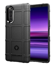 Чехол на Sony Xperia 5 цвет Black (черный), серия Armor от Caseport