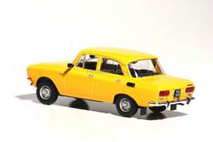 Moskvitch-2140 Moskwicz yellow 1:43 DeAgostini Kultowe Auta PRL-u #101