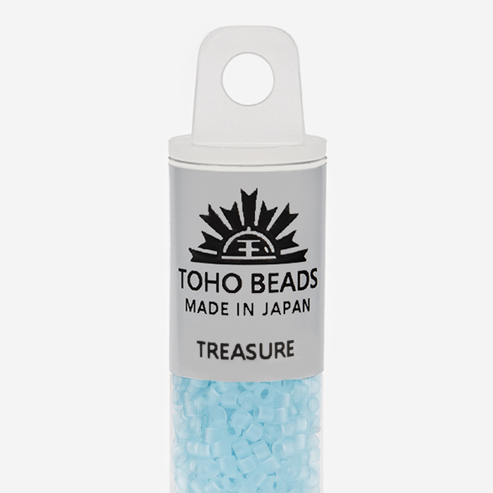 Японский бисер TOHO Treasure (№143F), жемчужный матовый